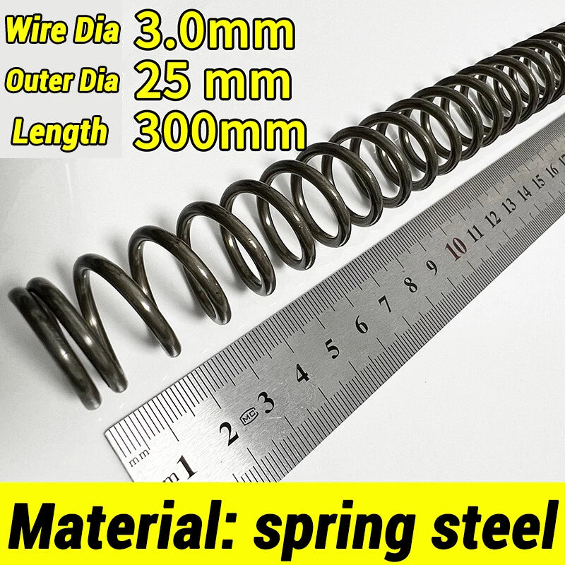 Compression Spring Various Size 2-60mm Diameter & 300mm Length Pressure Small