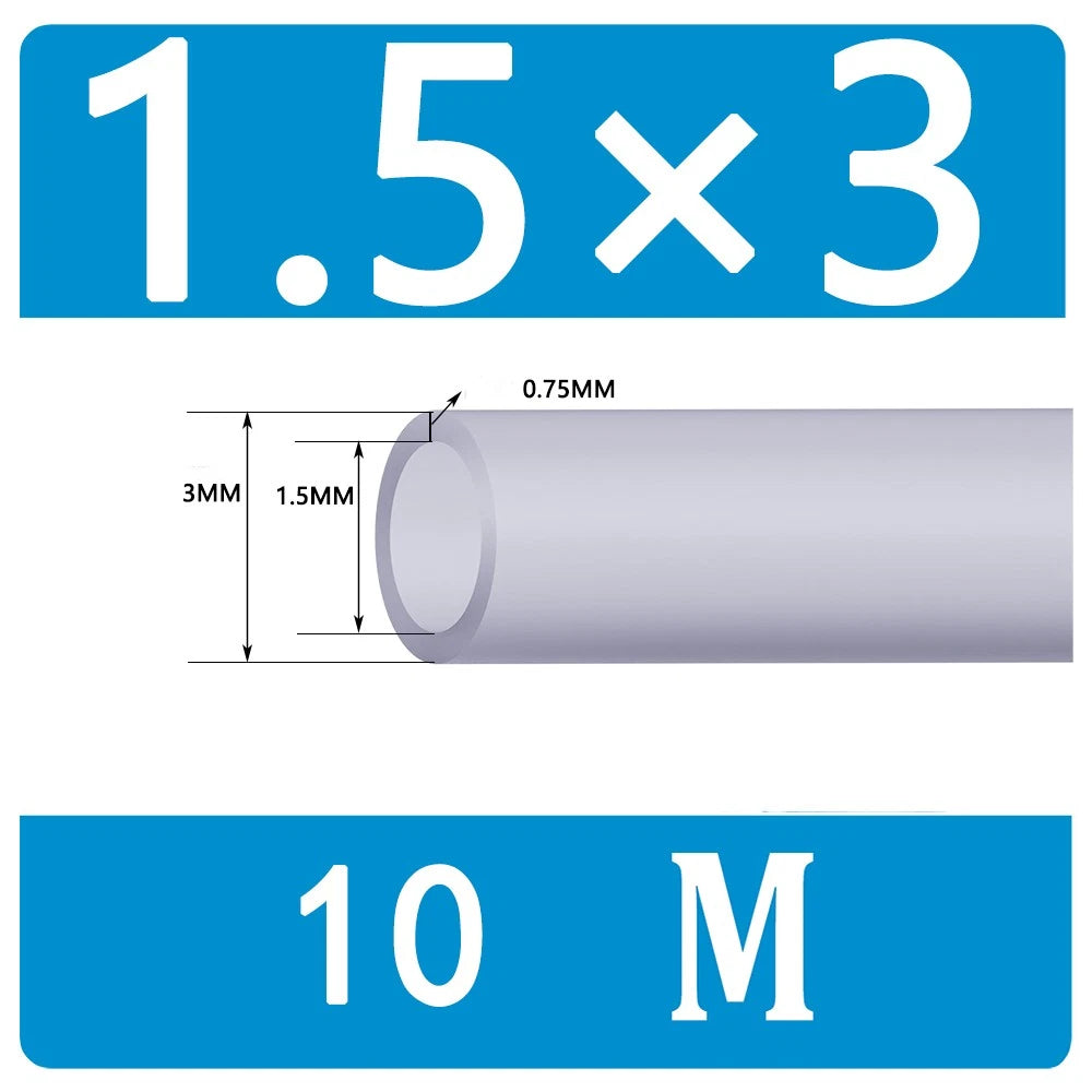 Food Grade Clear Translucent Silicone Tube Heat Resistant Hose Pipe Soft Rubber