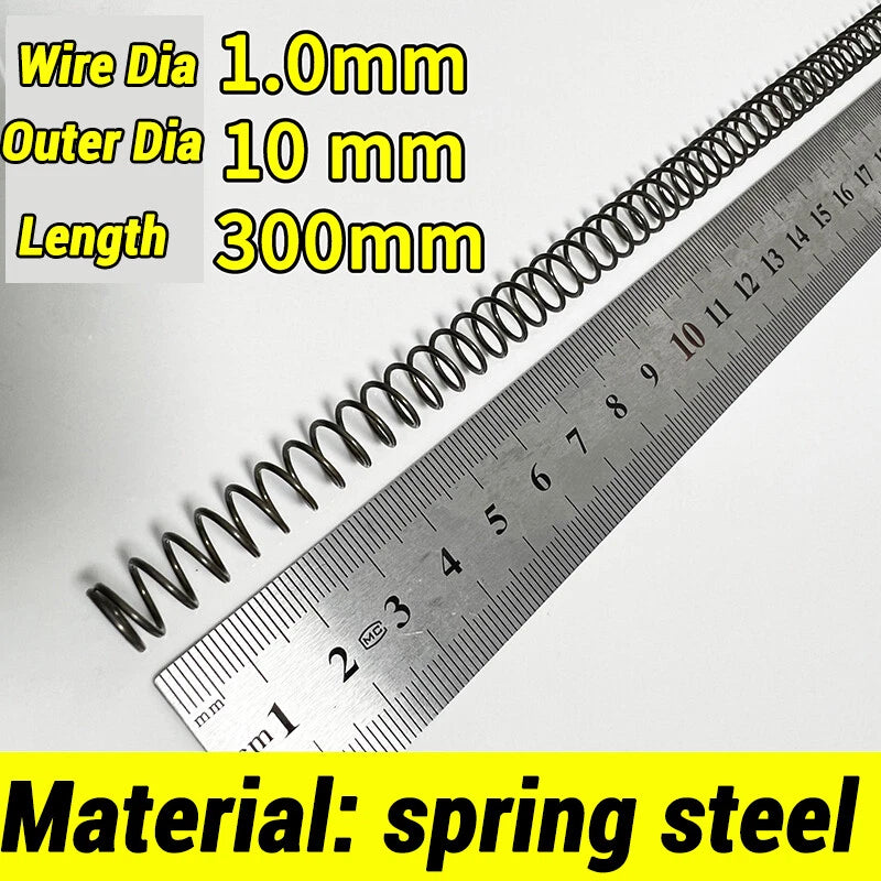 Compression Spring Various Size 2-60mm Diameter & 300mm Length Pressure Small