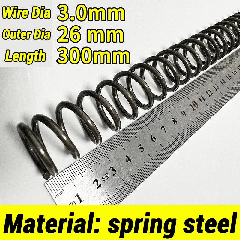 Compression Spring Various Size 2-60mm Diameter & 300mm Length Pressure Small