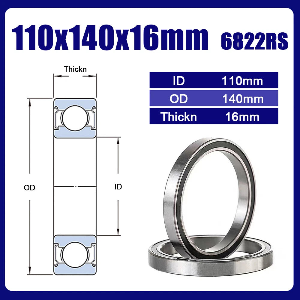 Thin Wall Bearings Deep Groove Ball Bearing ZZ or RZ, Sealed, - Models Complete