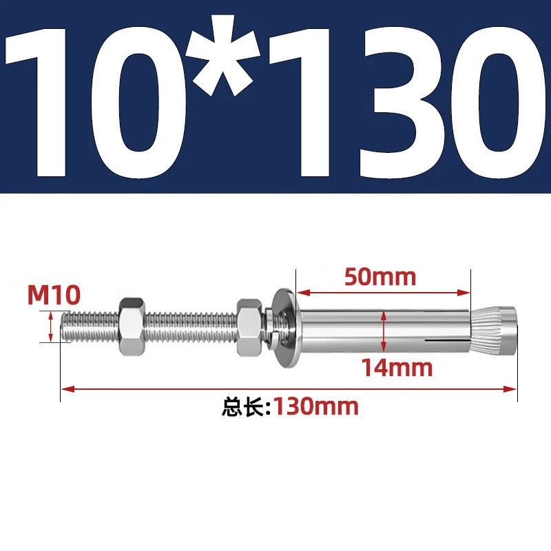 M6-M20 Stainless Steel Concrete Expansion Anchor Bolts – Extra Long