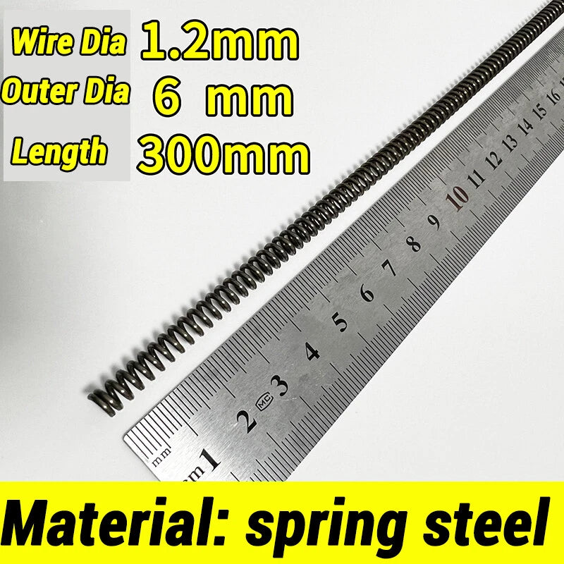 Compression Spring Various Size 2-60mm Diameter & 300mm Length Pressure Small