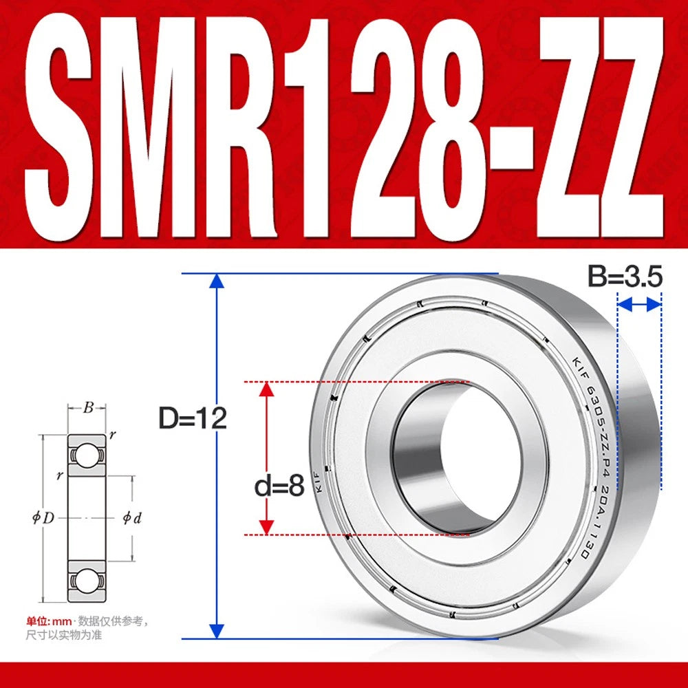 Stainless Steel Mini Deep Groove Ball Bearing Small Bearings Inner Dia-Ø 2mm-9mm