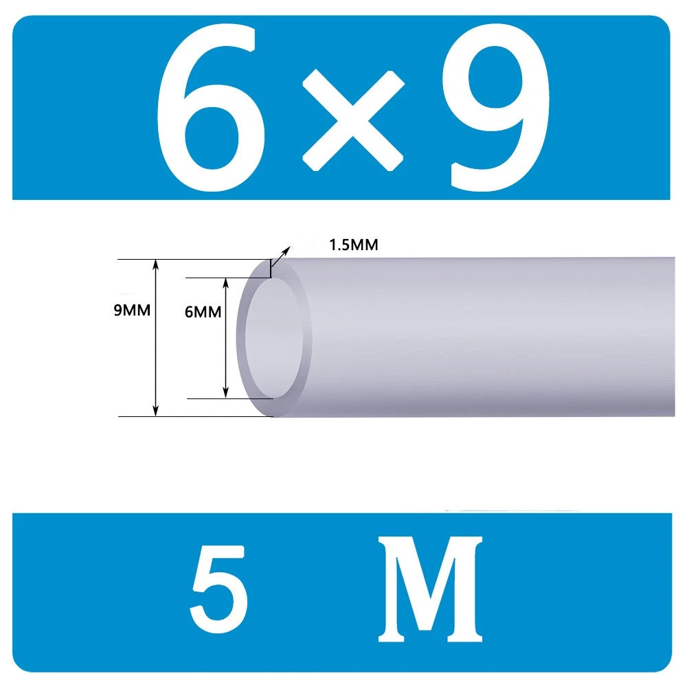 Food Grade Clear Translucent Silicone Tube Heat Resistant Hose Pipe Soft Rubber