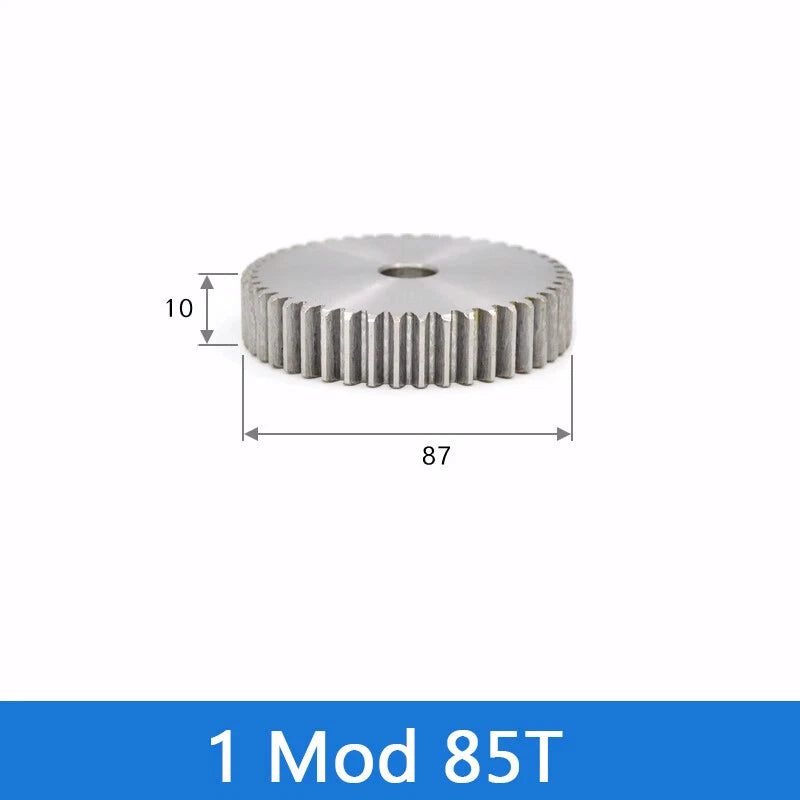 Spur Gear 45# Steel Transmission Gear 1/2 Module 12-160 Teeth Pinion Motor Gear