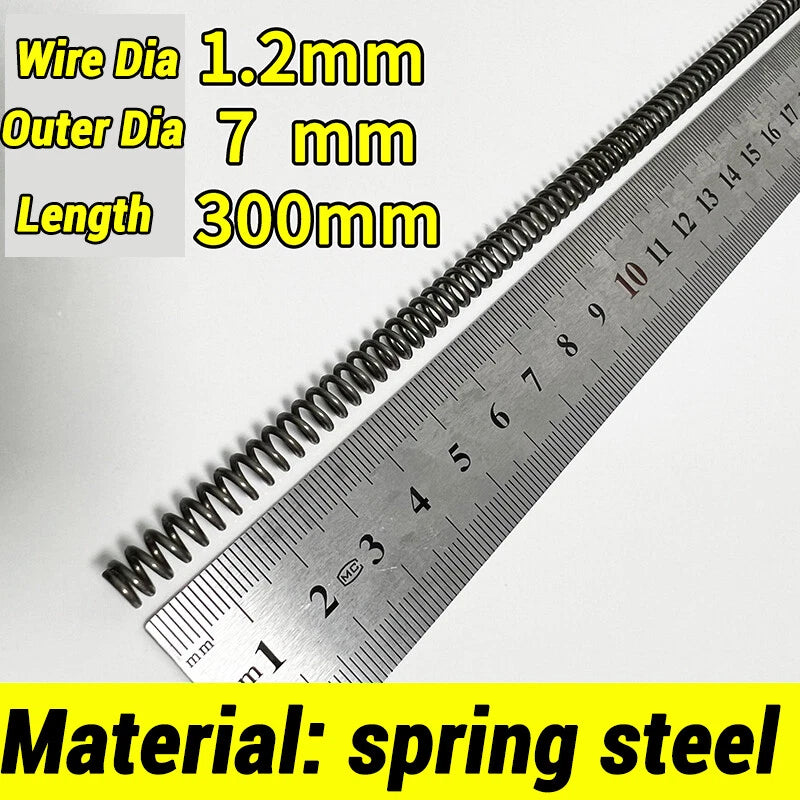 Compression Spring Various Size 2-60mm Diameter & 300mm Length Pressure Small