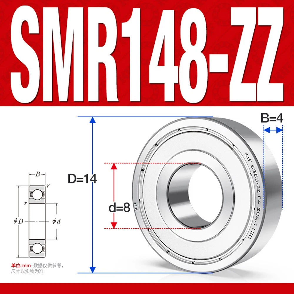 Stainless Steel Mini Deep Groove Ball Bearing Small Bearings Inner Dia-Ø 2mm-9mm