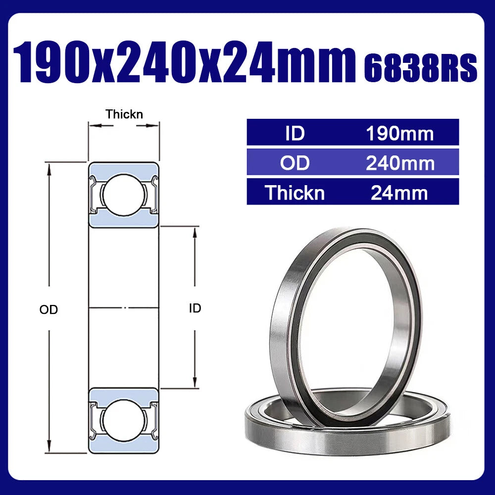 Thin Wall Bearings Deep Groove Ball Bearing ZZ or RZ, Sealed, - Models Complete
