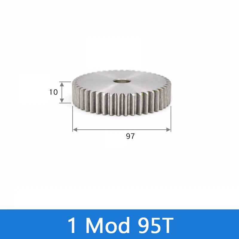 Spur Gear 45# Steel Transmission Gear 1/2 Module 12-160 Teeth Pinion Motor Gear
