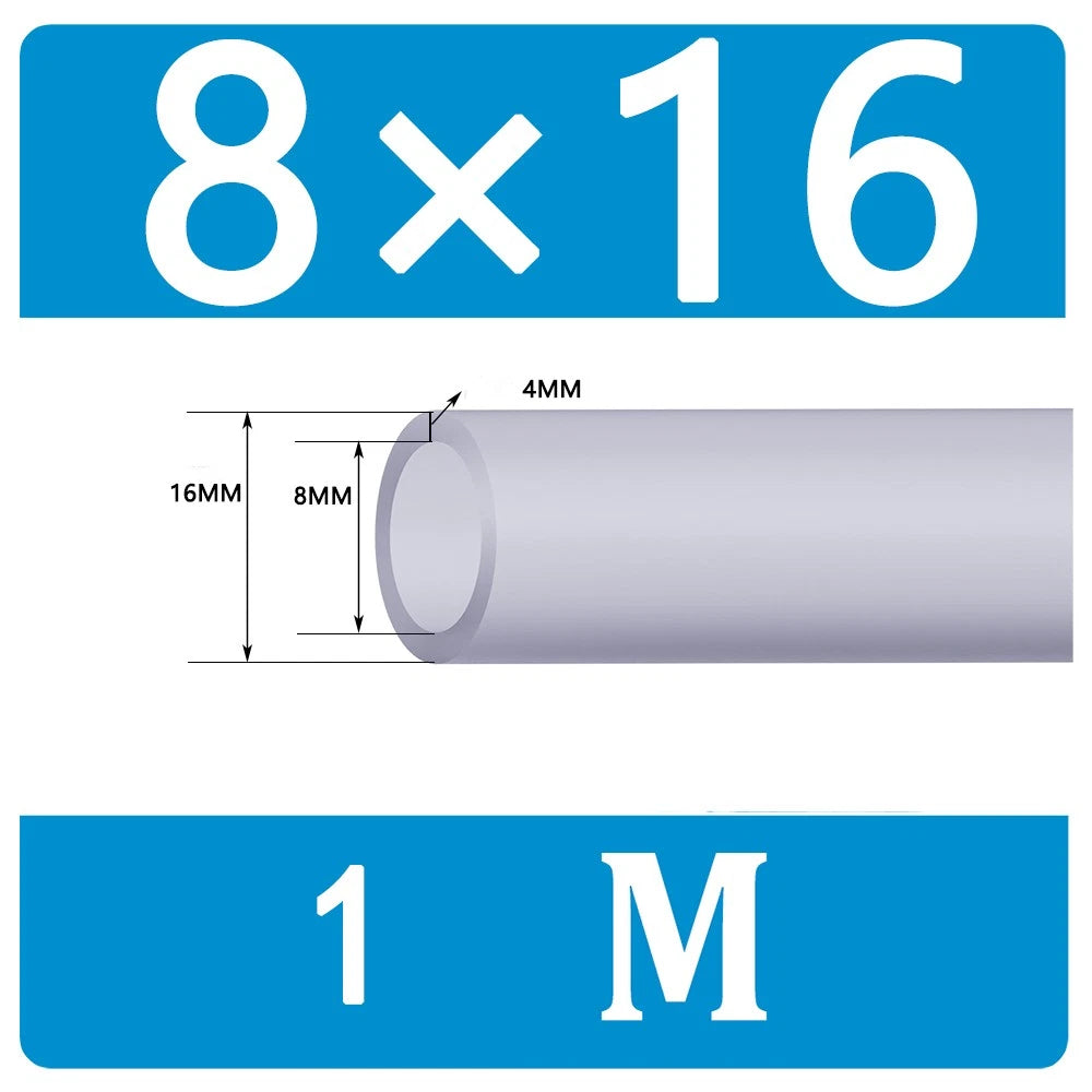Food Grade Clear Translucent Silicone Tube Heat Resistant Hose Pipe Soft Rubber