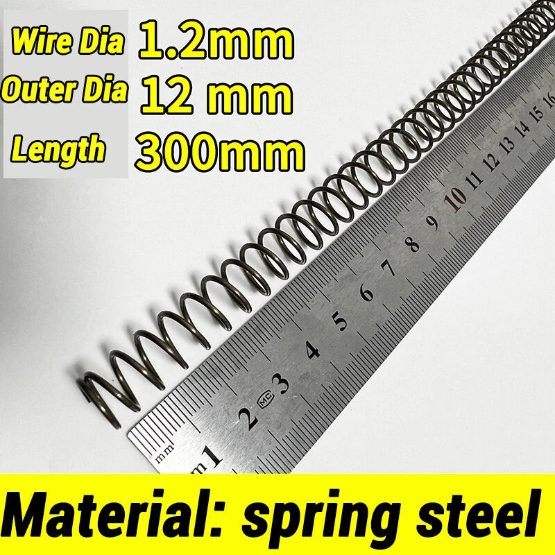 Compression Spring Various Size 2-60mm Diameter & 300mm Length Pressure Small
