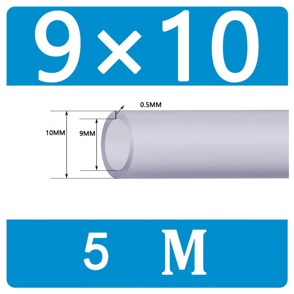 Food Grade Clear Translucent Silicone Tube Heat Resistant Hose Pipe Soft Rubber