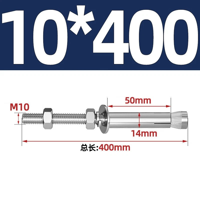M6-M20 Stainless Steel Concrete Expansion Anchor Bolts – Extra Long