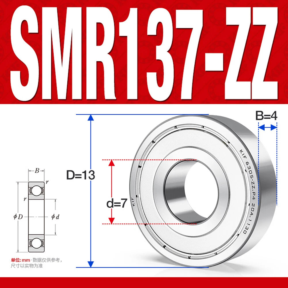 Miniature Stainless Deep Groove Ball Bearing Small Bearings Inner Dia-Ø 2mm-35mm