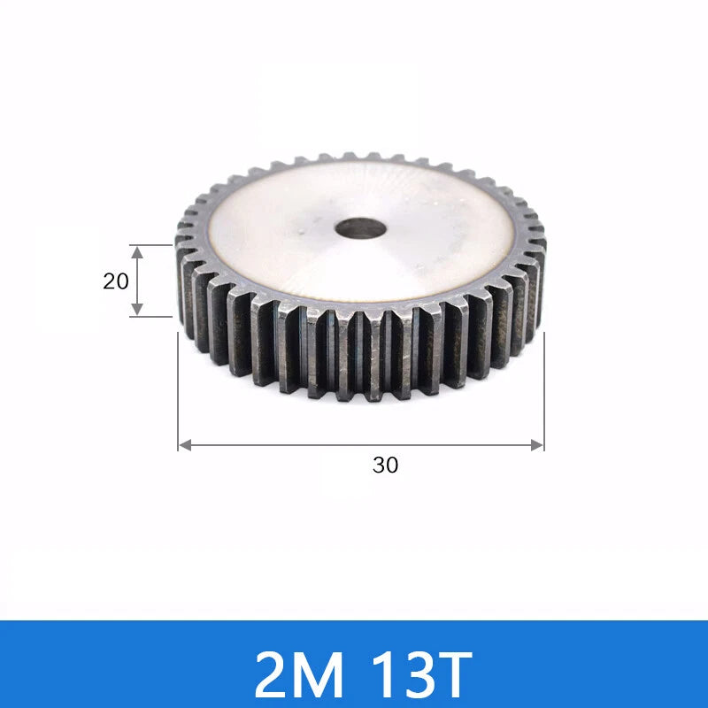 Spur Gear 45# Steel Transmission Gear 1/2 Module 12-160 Teeth Pinion Motor Gear