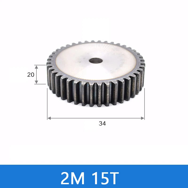 Spur Gear 45# Steel Transmission Gear 1/2 Module 12-160 Teeth Pinion Motor Gear