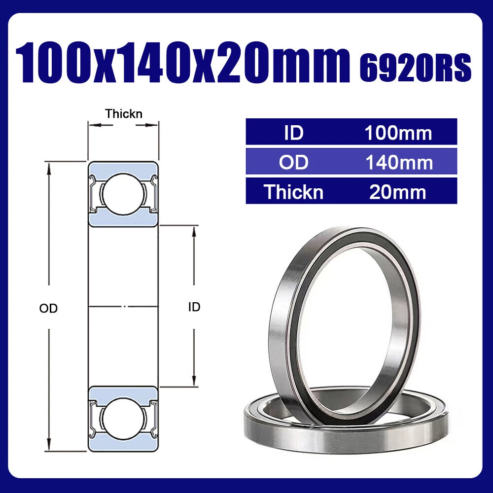 Thin Wall Bearings Deep Groove Ball Bearing ZZ or RZ, Sealed, - Models Complete