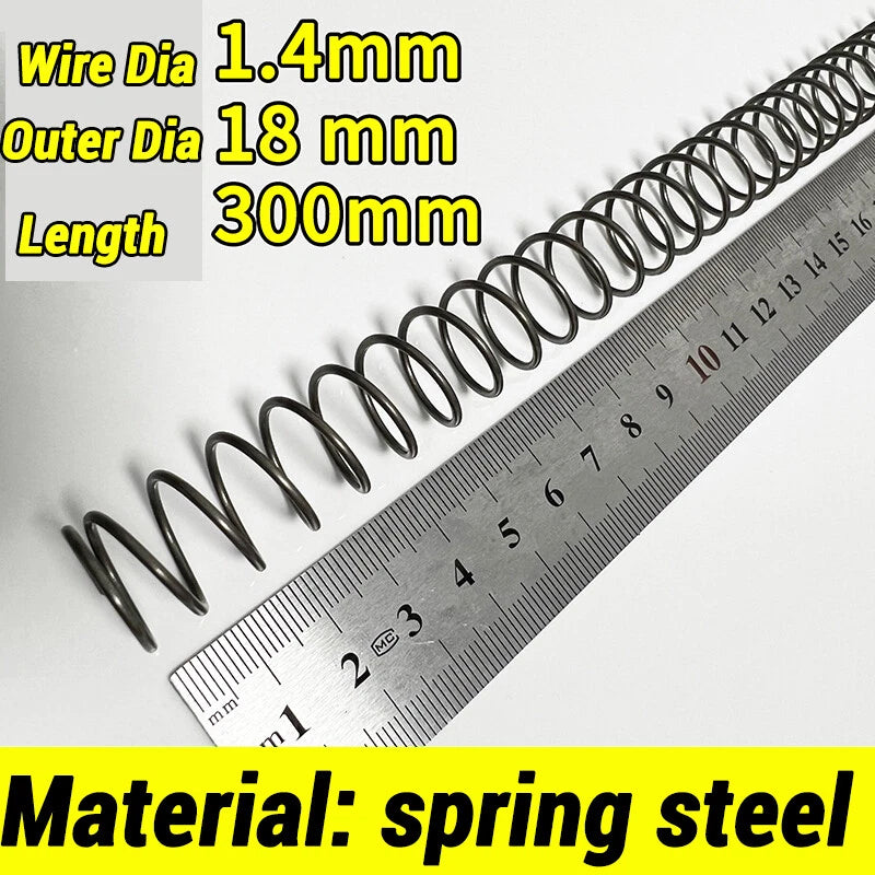 Compression Spring Various Size 2-60mm Diameter & 300mm Length Pressure Small