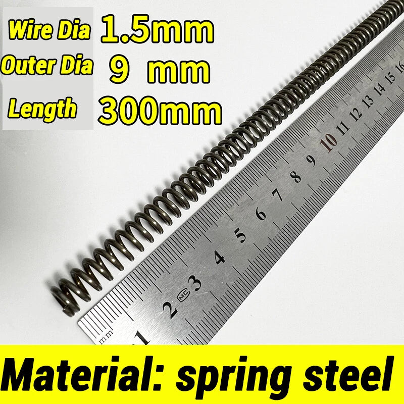 Compression Spring Various Size 2-60mm Diameter & 300mm Length Pressure Small