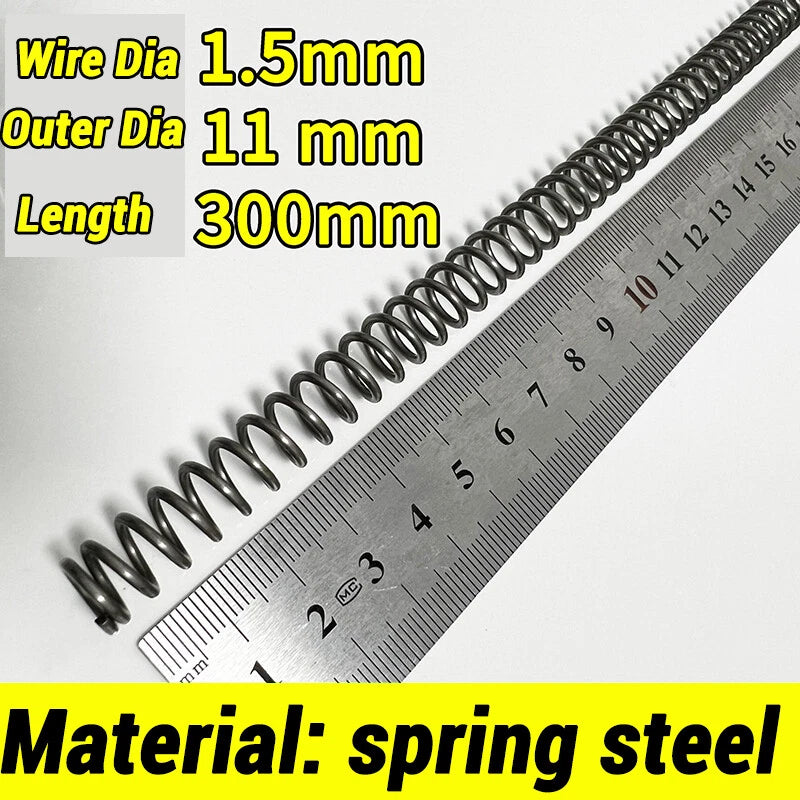 Compression Spring Various Size 2-60mm Diameter & 300mm Length Pressure Small