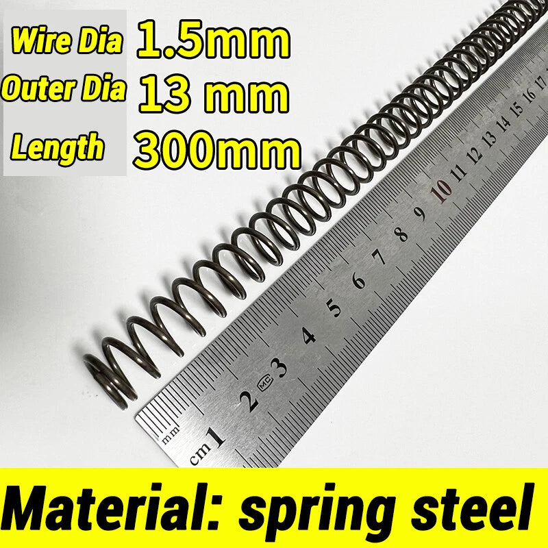 Compression Spring Various Size 2-60mm Diameter & 300mm Length Pressure Small