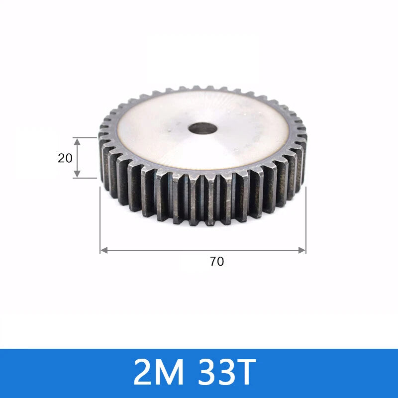 Spur Gear 45# Steel Transmission Gear 1/2 Module 12-160 Teeth Pinion Motor Gear