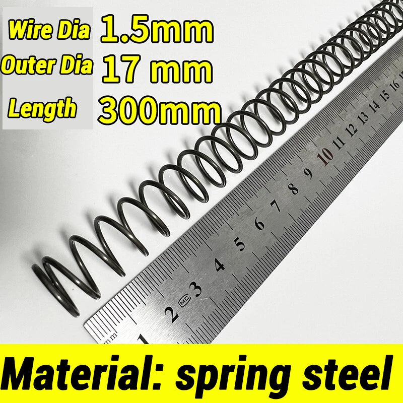 Compression Spring Various Size 2-60mm Diameter & 300mm Length Pressure Small