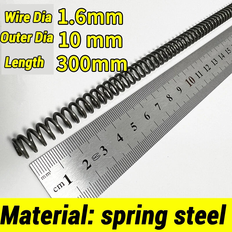 Compression Spring Various Size 2-60mm Diameter & 300mm Length Pressure Small
