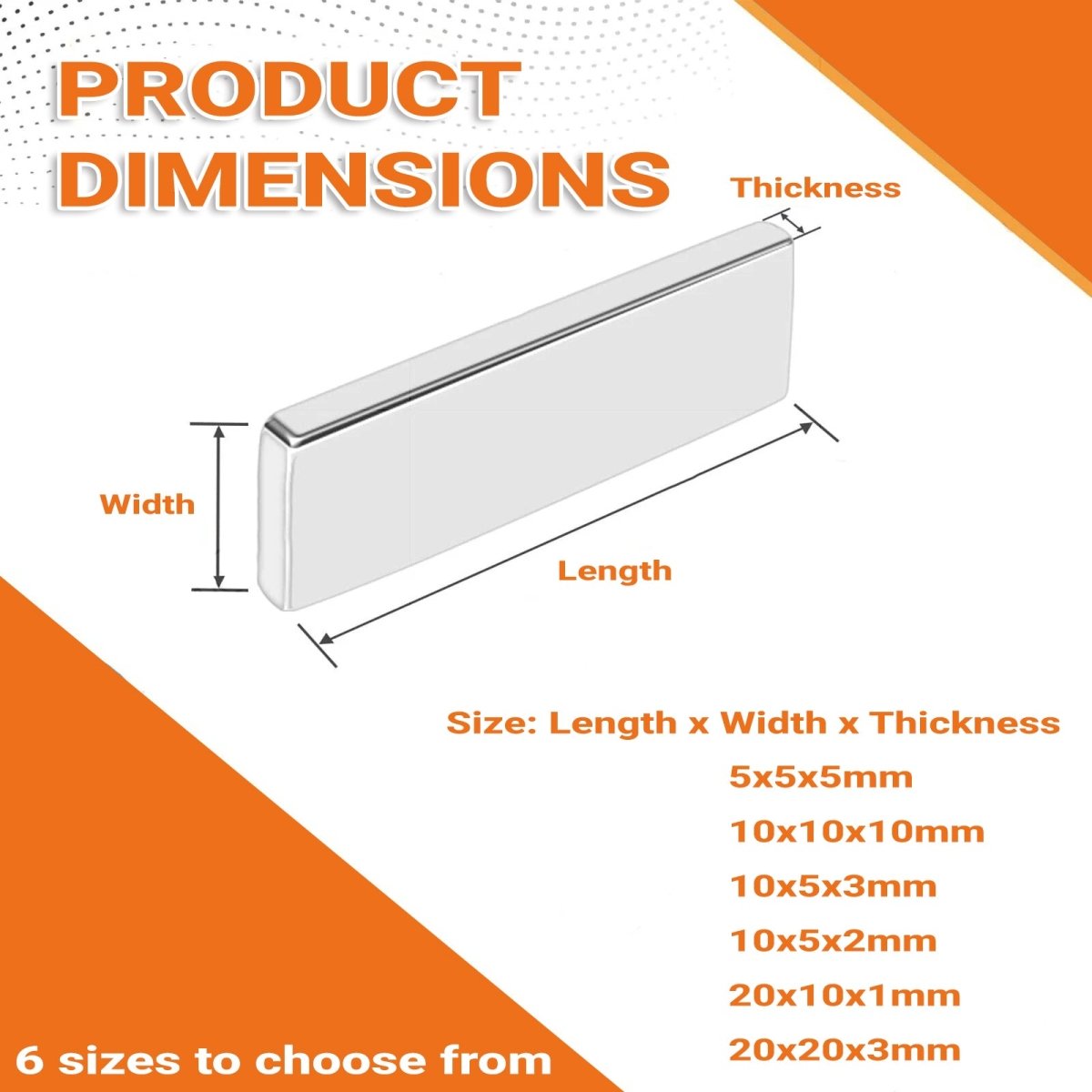 N35 Bar/Rectangular Magnets Small/Large Neodymium Magnets for DIY Craft Fridg - HomeDIYer