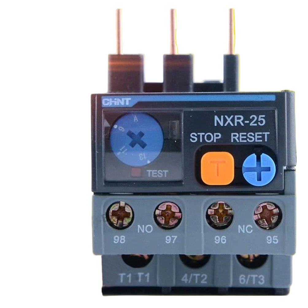 NXR-25 Thermal Overload Relay 0.63-100 amp Overload Protection 3 Phase Motor Protector