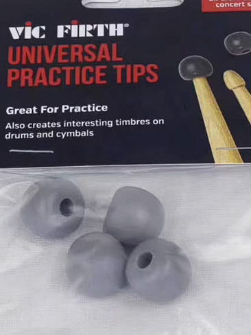 Universal Drumstick Soft Mallet Heads – Practice Tips for Quiet Playing, Jazz, and Drumhead Protection (4‑Pack)