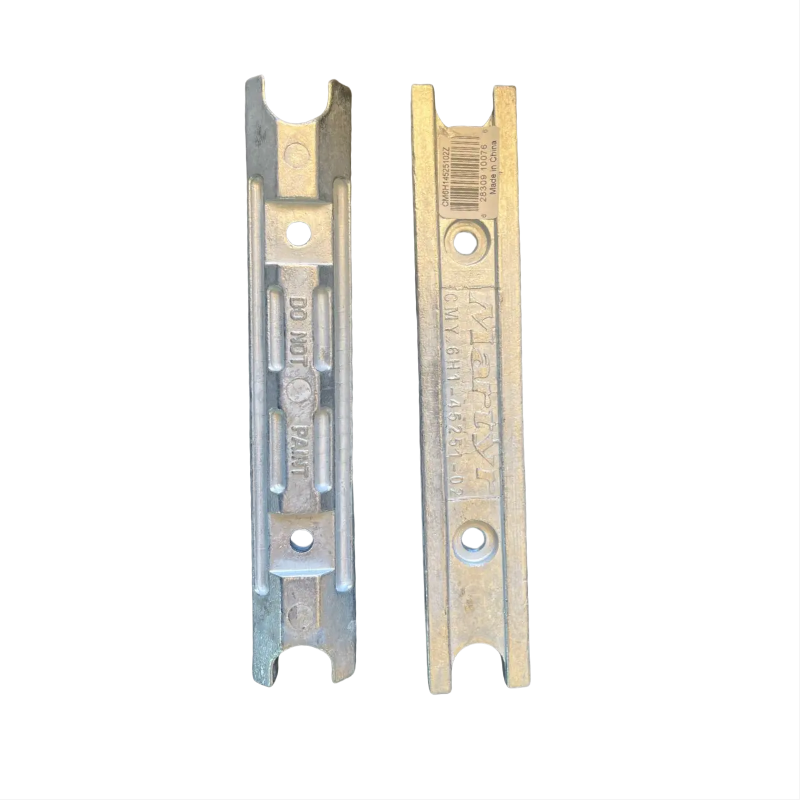 Yamaha Outboard Sacrificial Anode Zinc Block – Anti-Corrosion Trim Tab & Steering Fin for 2‑Stroke & 4‑Stroke Engines