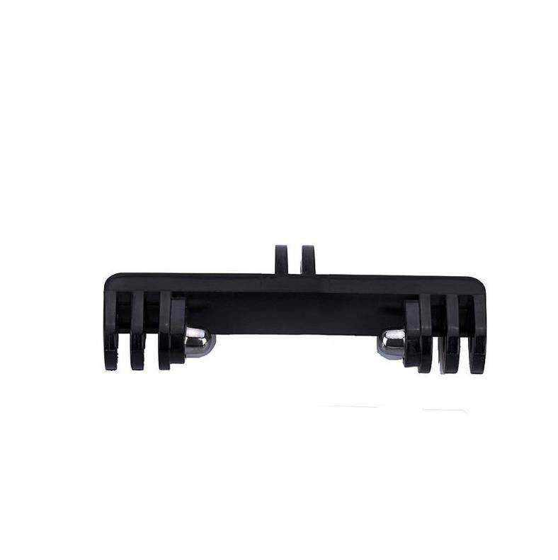 Dual Mount Bracket for GoPro & LED Light — Crossbar Double Device Holder for Action Cameras & Video - HomeDIYer