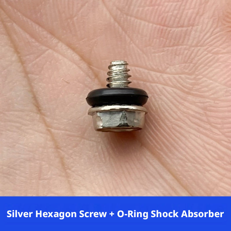 PC Case Screws & Shock-Absorbing O-Rings – #6-32, O-Ring / Screw / Combo, 100pcs