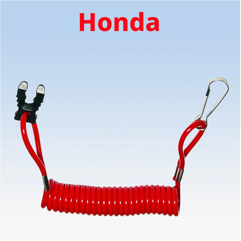 Outboard Motor Kill Switch Safety Lanyard – Emergency Stop Tether for Yamaha, Honda, Suzuki, Mercury & More