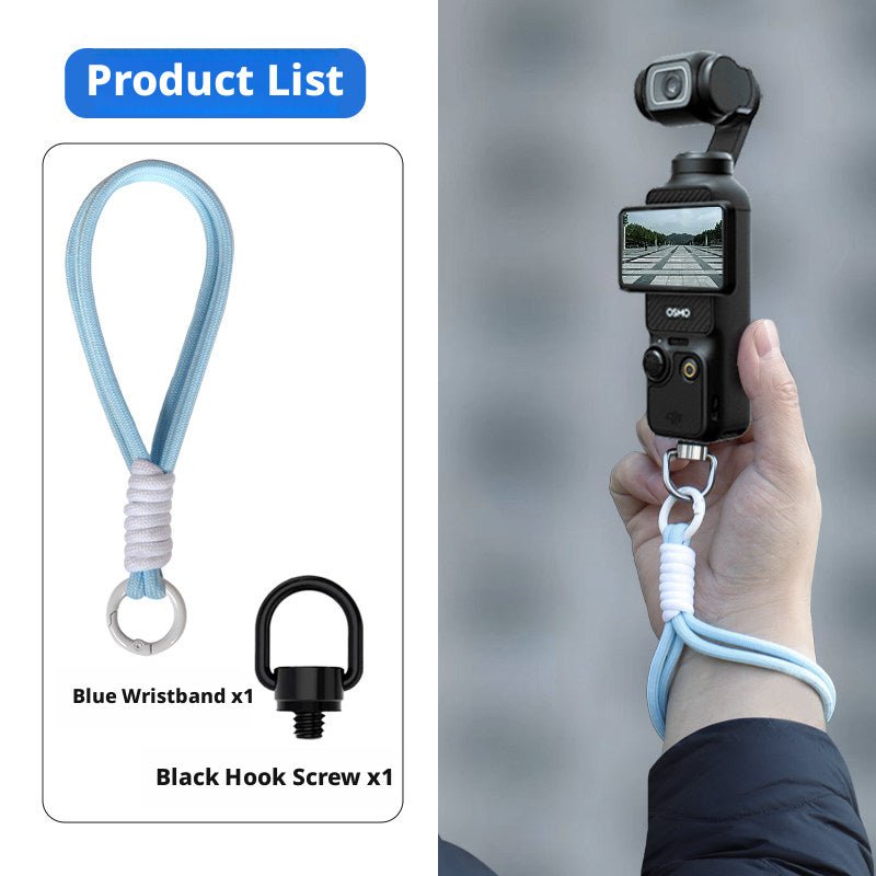 1/4" Camera Strap Screw Mount Adapter for DJI Pocket 3, Insta360 & Action Cameras - HomeDIYer