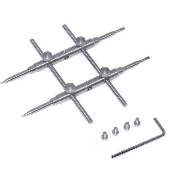 Camera Lens Repair Tool Kit — Spanner Wrench, 3 - Prong, 3 - Hole & Curved - Tip Disassembly Tools - HomeDIYer