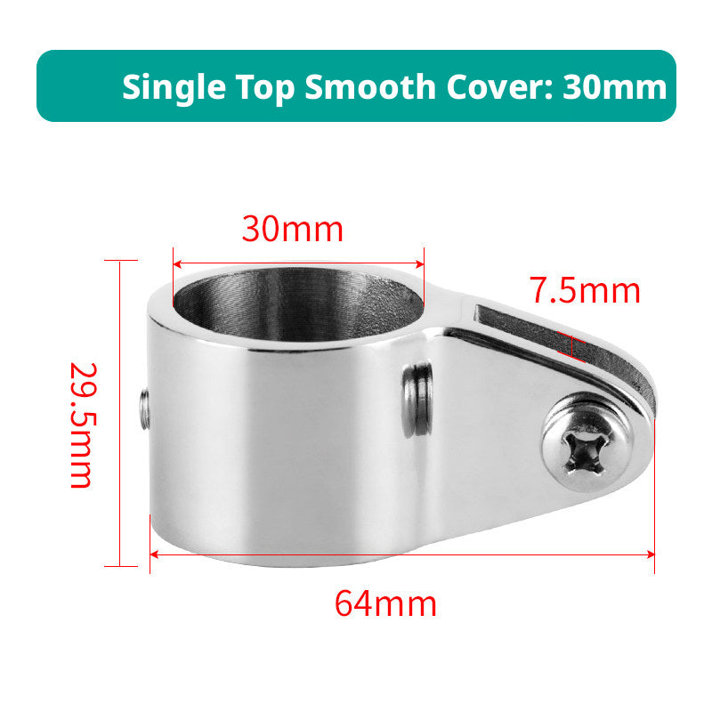 316 Stainless Steel Marine Rail Fittings ā Slide Caps, Sleeves & Mount Bases for Boat Bimini Tops & Canopies
