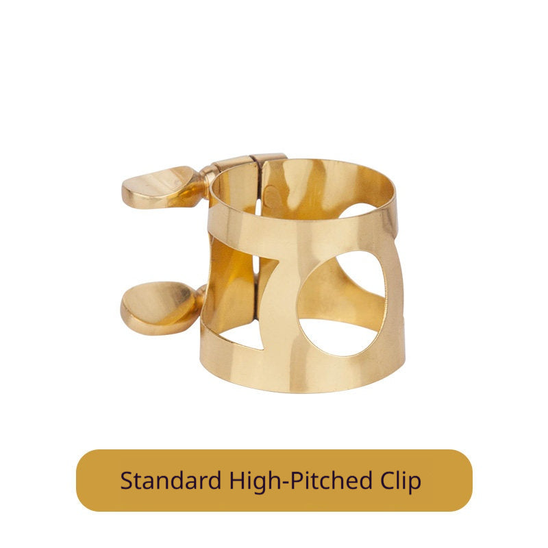 Feather flat E flat alto saxophone flute head clamp accessories metal tenor tenor clip flute head cap