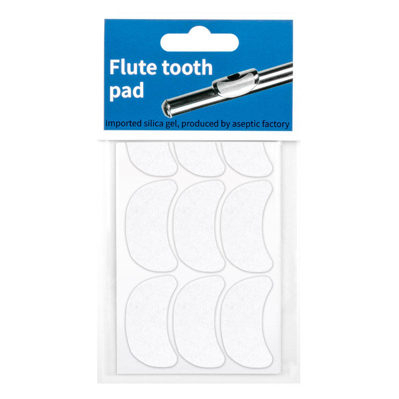 Flute Lip Pad Anti‑Slip Patch – Pack of 9, Dental Pad for Comfort, Protects Lip Plate (QJ Brand)