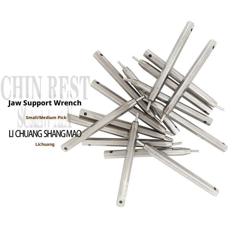 Violin Chin Rest Screw Wrench – Removal & Fixation Tool (Gold / Silver / Black)