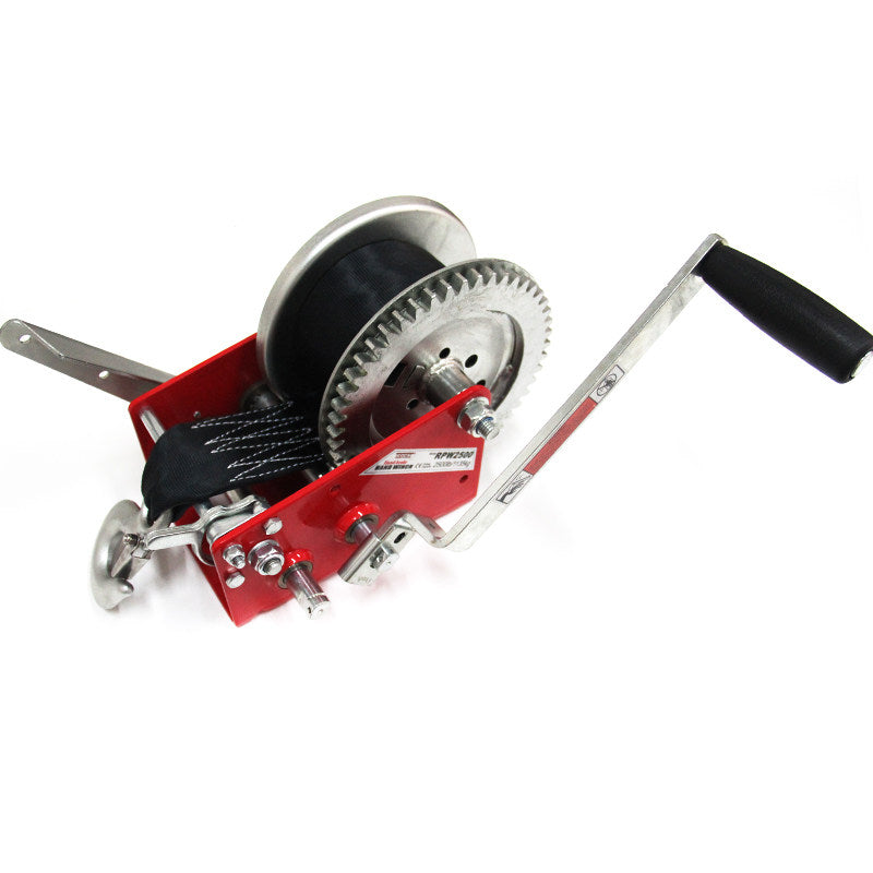 Boat Trailer Hand Crank Winch – Self-Locking Manual Winch for Yachts, Inflatable Boats & Jet Skis