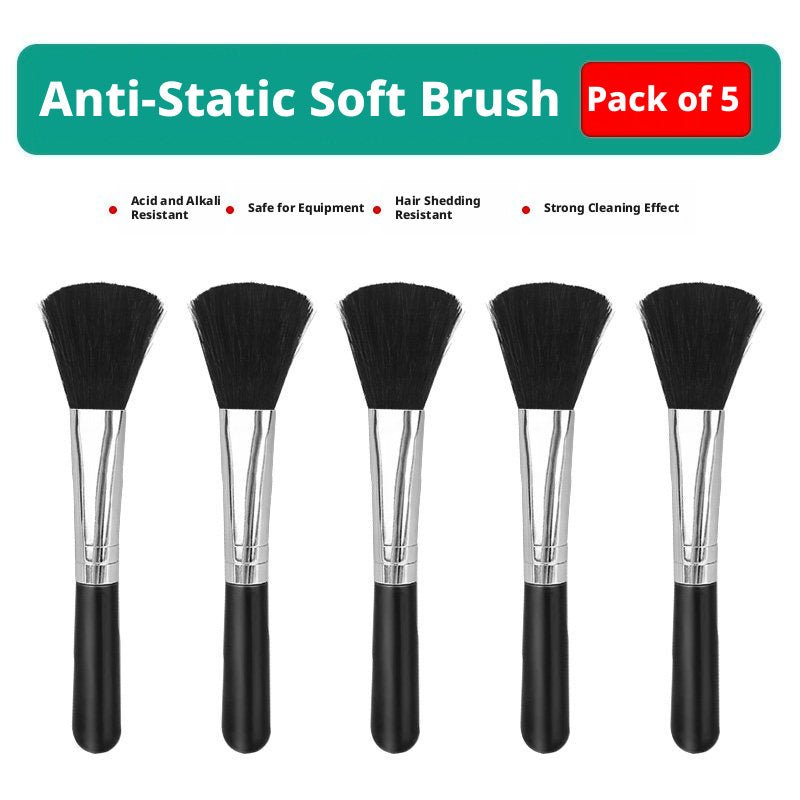 Anti - Static Soft Cleaning Brush for DSLR Camera, Keyboard & Electronics – Wool Bristle Dust Removal Tool - HomeDIYer
