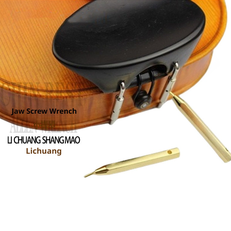 Violin Chin Rest Screw Wrench – Removal & Fixation Tool (Gold / Silver / Black)