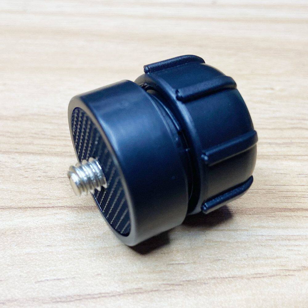 17mm Ball Head to 1/4" - 20 Screw Adapter — Ball Joint Converter for Camera Mounts & Monitor Brackets - HomeDIYer