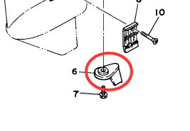 Yamaha Outboard Sacrificial Anode Zinc Block – Anti-Corrosion Trim Tab & Steering Fin for 2‑Stroke & 4‑Stroke Engines