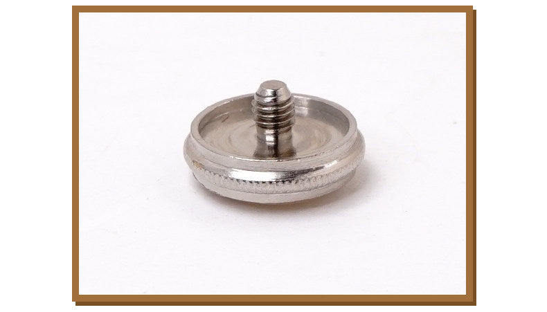 Trumpet Key Button Covers – Mica Sheet + Alloy Cap, 3.9mm Inner Diameter (Single or 3‑Pack)