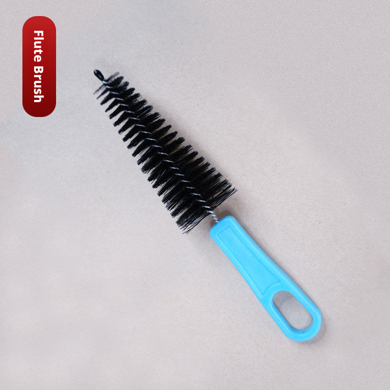 Woodwind Instrument Cleaning Brush Set – Tone Hole/Key & Mouthpiece Brushes for Flute, Clarinet, Saxophone
