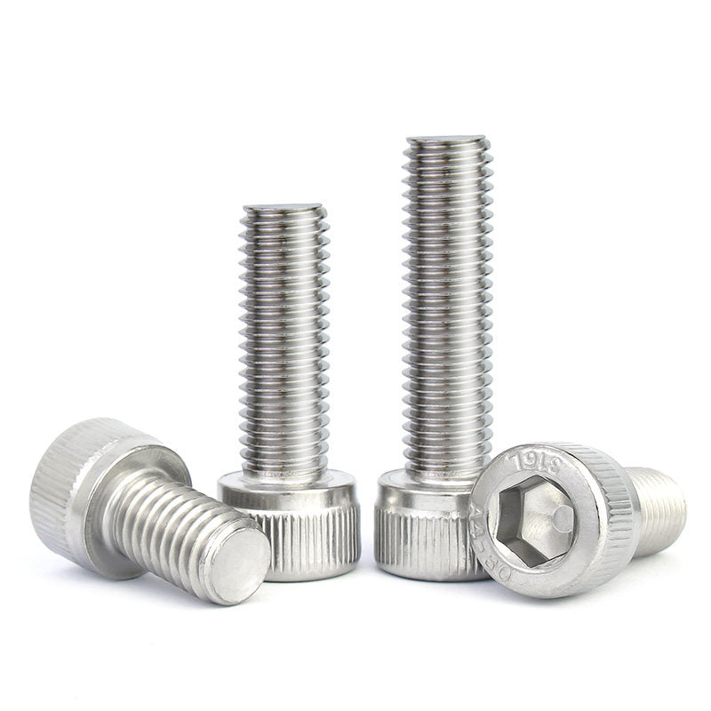 316 Stainless Steel Socket Head Cap Screws – Hex Allen Bolt, M2–M20, GB/T Standard, 4.8 Grade